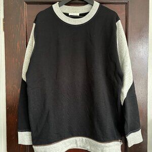 A Question Of Black and Grey Crewneck Size XL